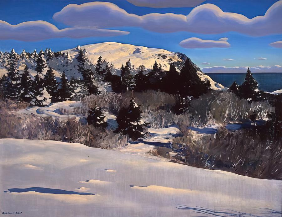 Rockwell Kent Painting By Salim Khettabi Fine Art America