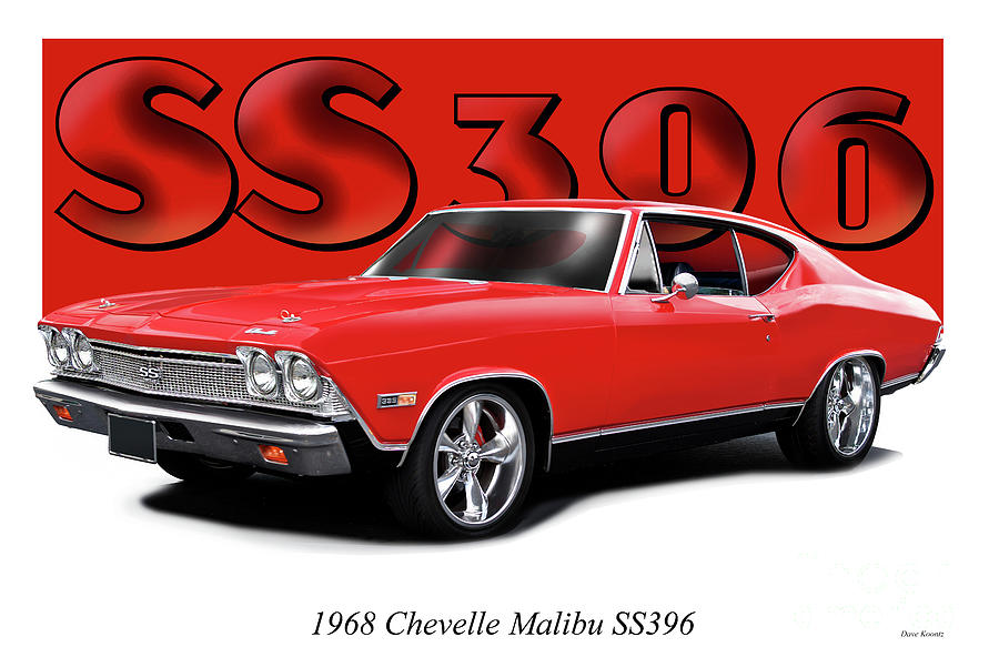 1968 Chevrolet Chevelle Ss396 Photograph By Dave Koontz Porn Sex Picture