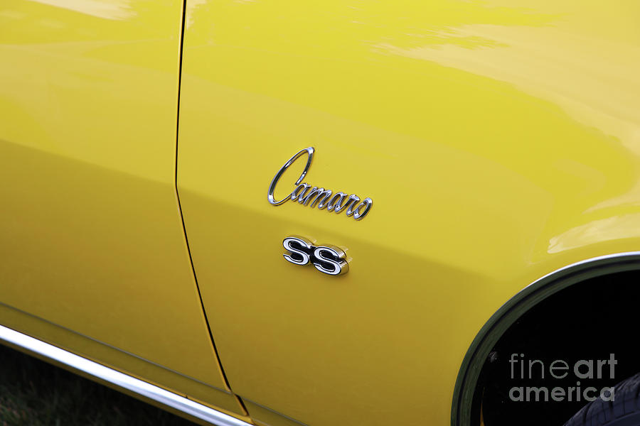 1968 Chevy Camaro SS 350 Emblem 8531 Photograph By Jack Schultz Pixels