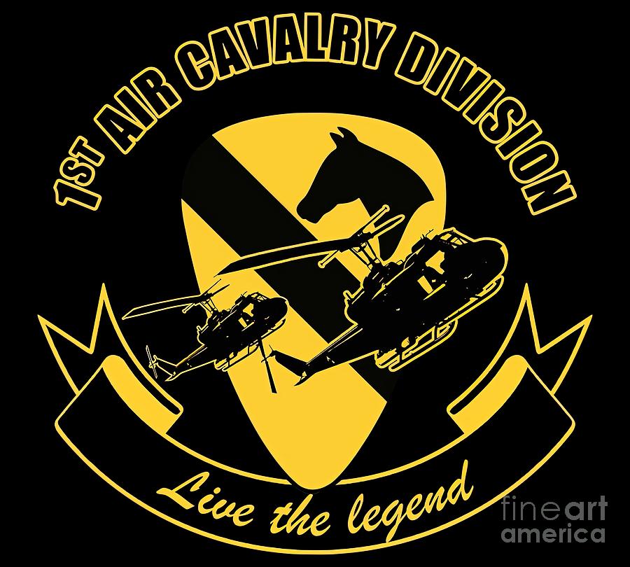 1st Air Cavalry Division Air Cav Live The Legend Painting By Shaw