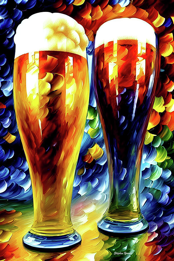 Beers Digital Art By Stephen Younts Fine Art America