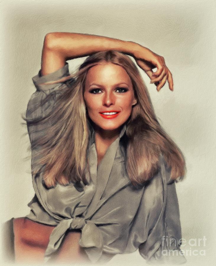 Cheryl Ladd Actress Painting By Esoterica Art Agency Fine Art America
