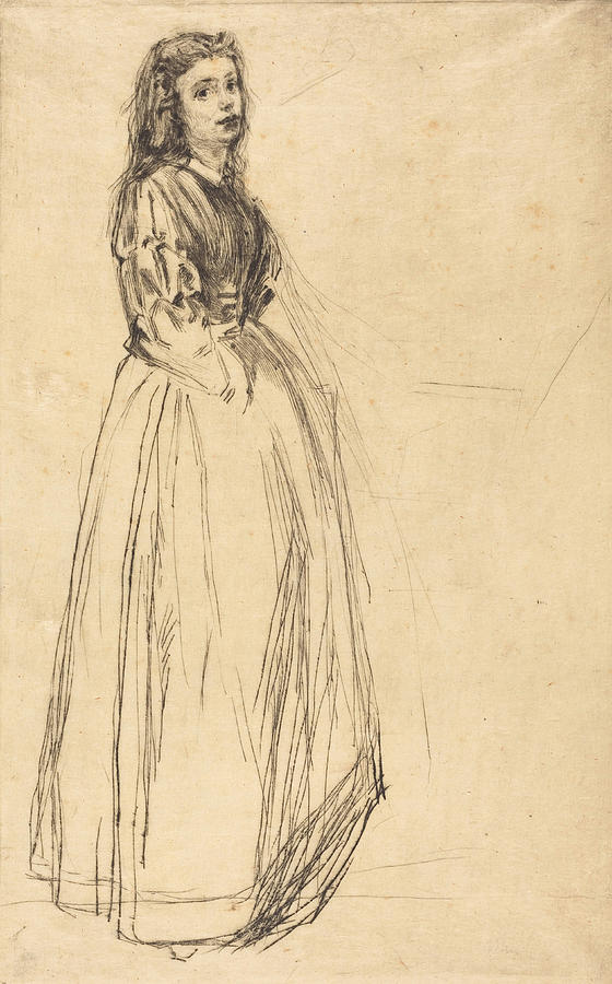 Fumette Drawing By James Mcneill Whistler Fine Art America