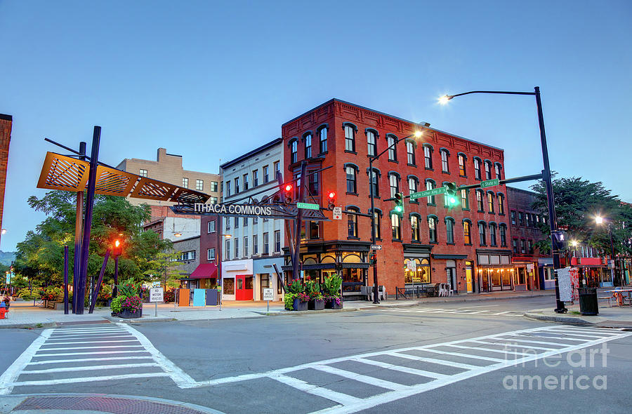 Ithaca Downtown Commons 2 By Denis Tangney Jr