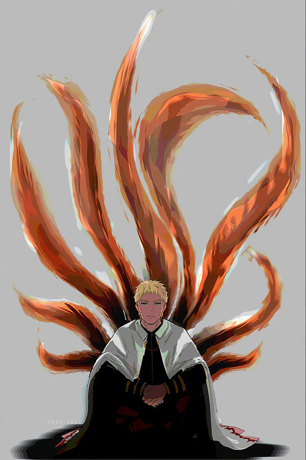 Uzimaki Naruto Kurama Digital Art By Nguyen Hai Pixels