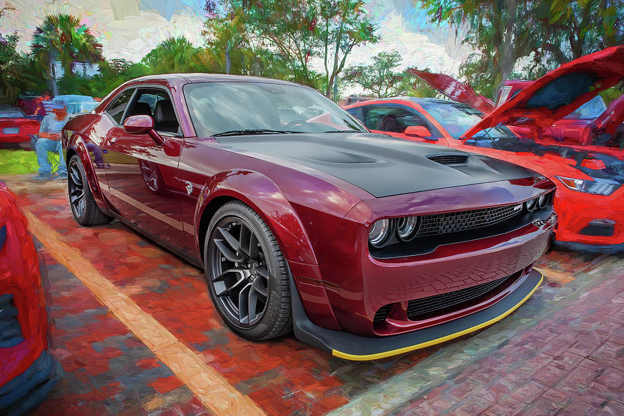 Dodge Challenger Srt Hellcat X Photograph By Rich Franco