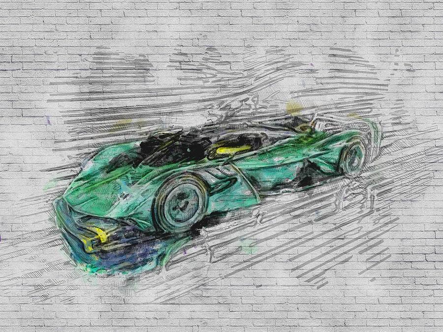 2022 Aston Martin Valkyrie AMR Pro Exterior Supercar Aerodynamics