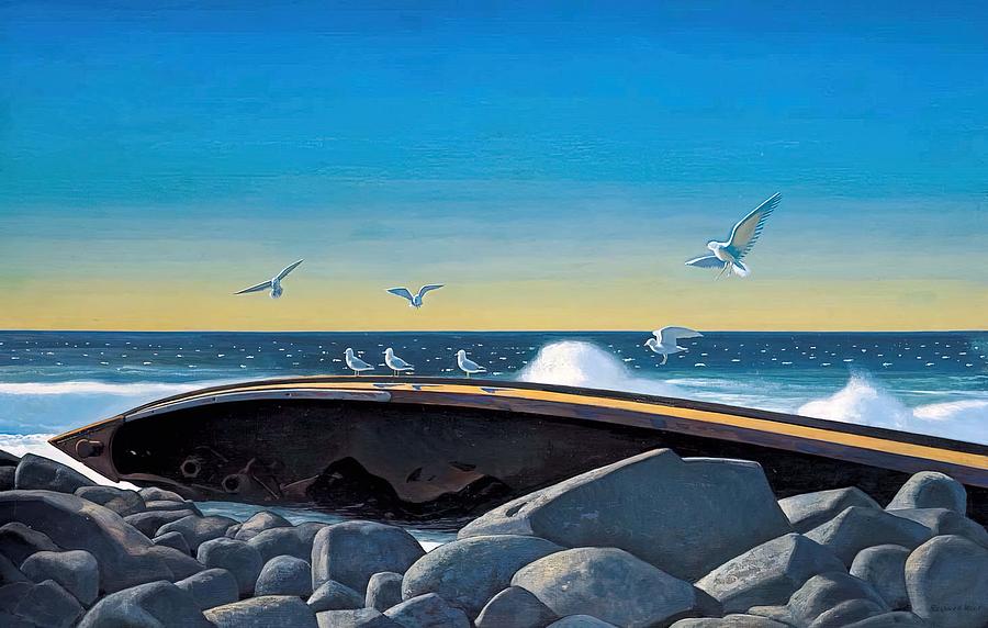 Rockwell Kent Painting By Salim Khettabi Fine Art America