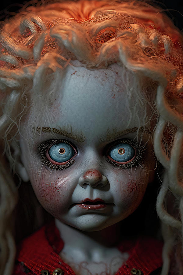 Scary Dolls Digital Art By Martina Ovsak Fine Art America