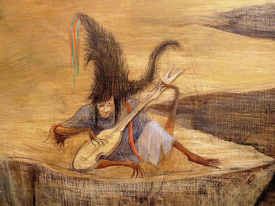 Leonora Carrington Painting By Salim Khettabi Fine Art America