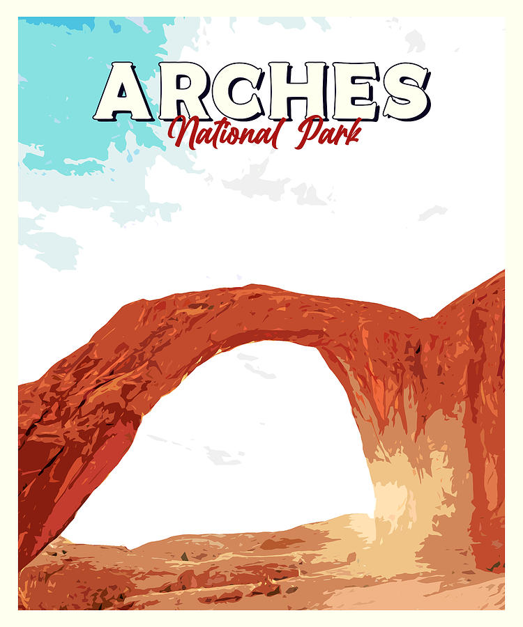 Arches National Park Digital Art By Alexandru Chirila Fine Art America