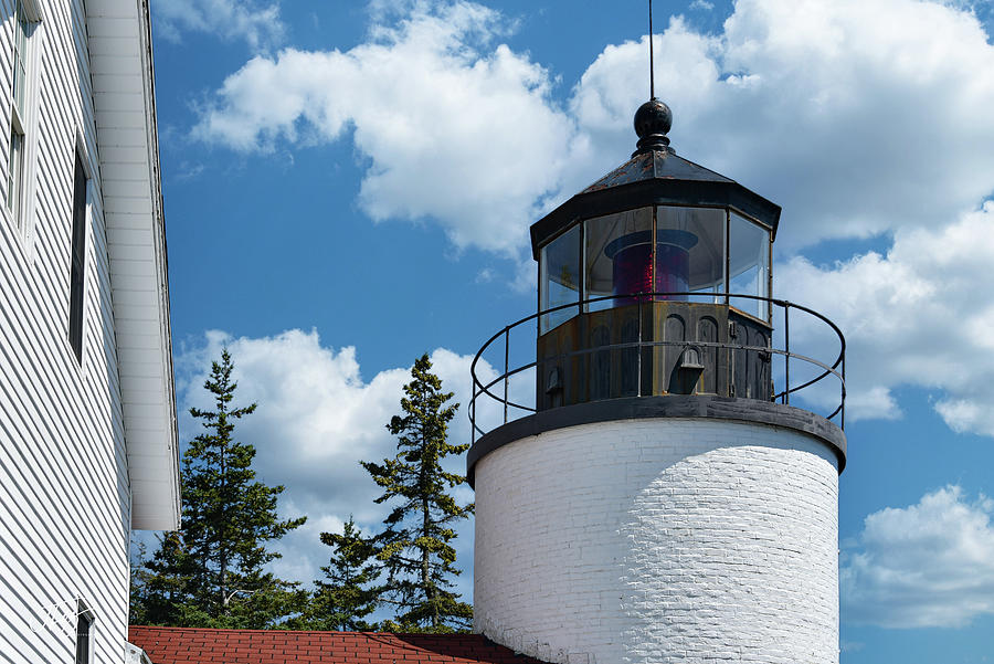 Bass Harbor Head Light Photograph By Jim Lozouski Fine Art America