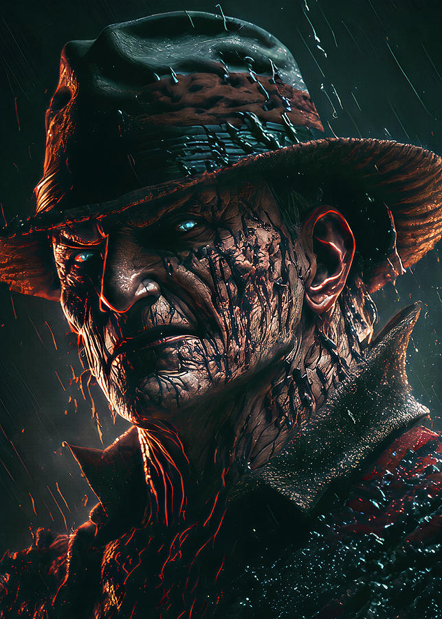 Freddy Krueger Digital Art By Martina Ovsak Fine Art America