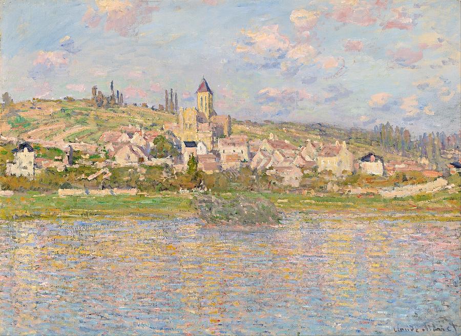 Vetheuil Painting By Claude Monet Fine Art America