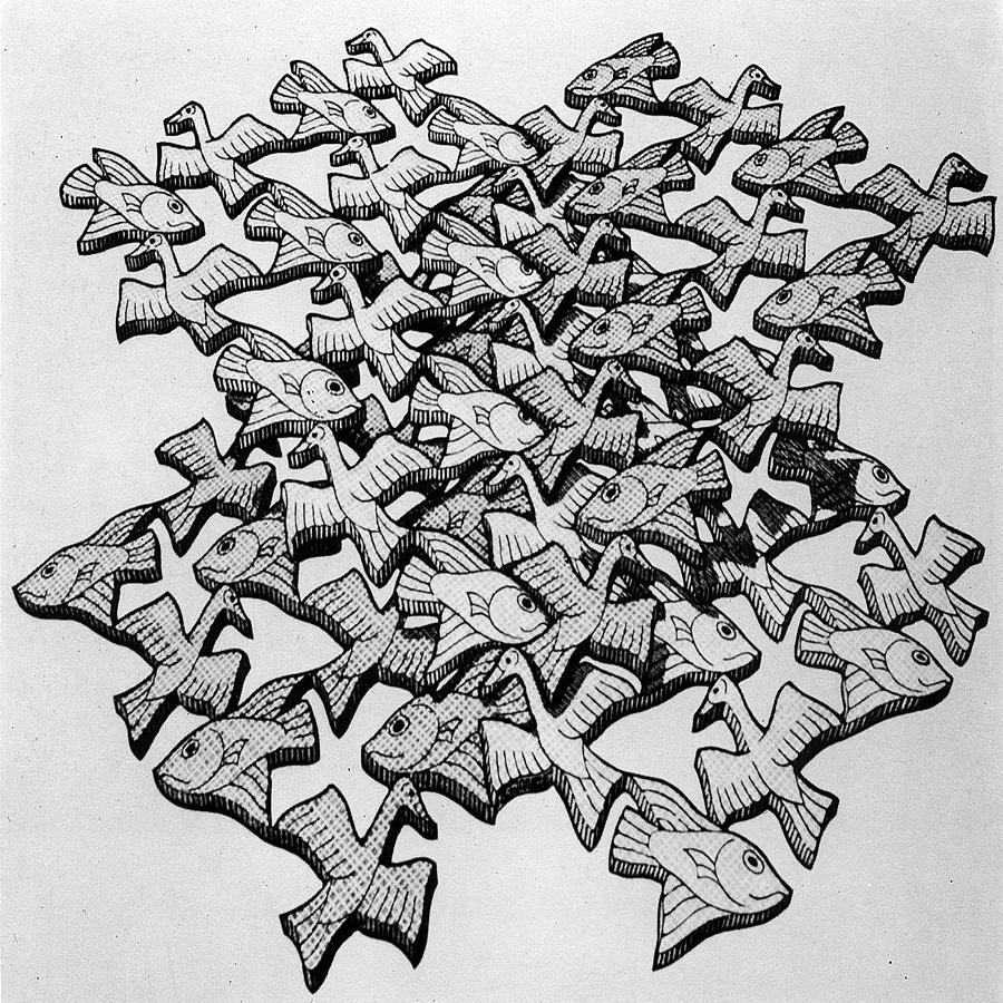 M C Escher Painting By Art One Fine Art America