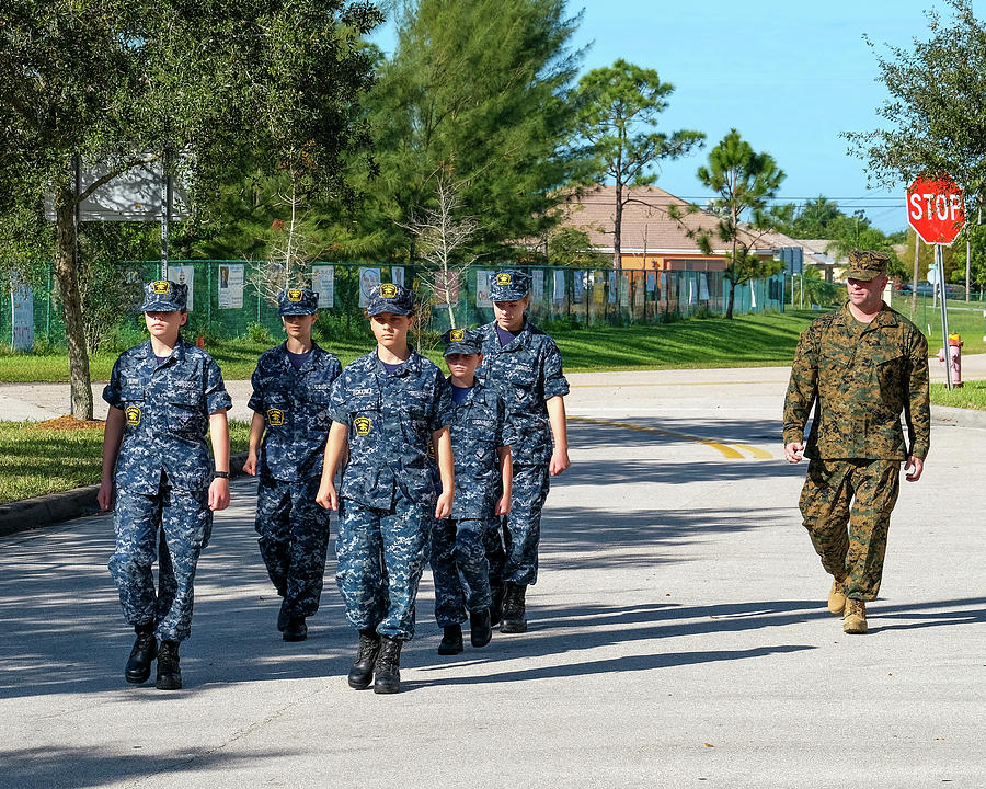 Us Naval Sea Cadet Corps The Gulf Eagle Division Florida Photograph