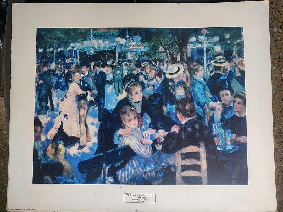 Bal Du Moulin De La Galette Mixed Media By Pierre Auguste Renoir Fine