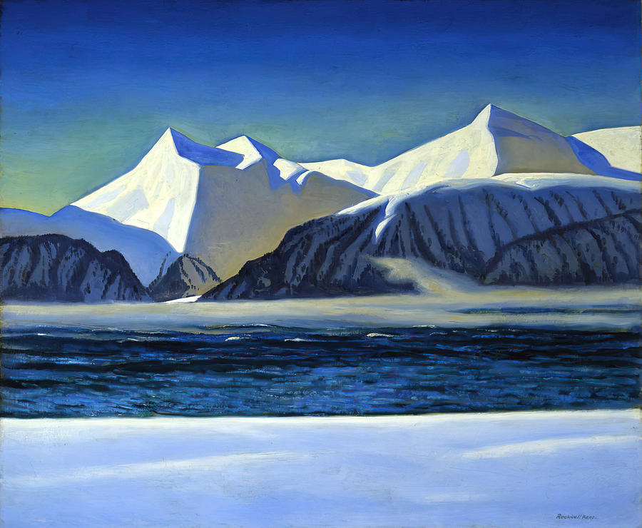 Rockwell Kent Painting By Salim Khettabi Fine Art America