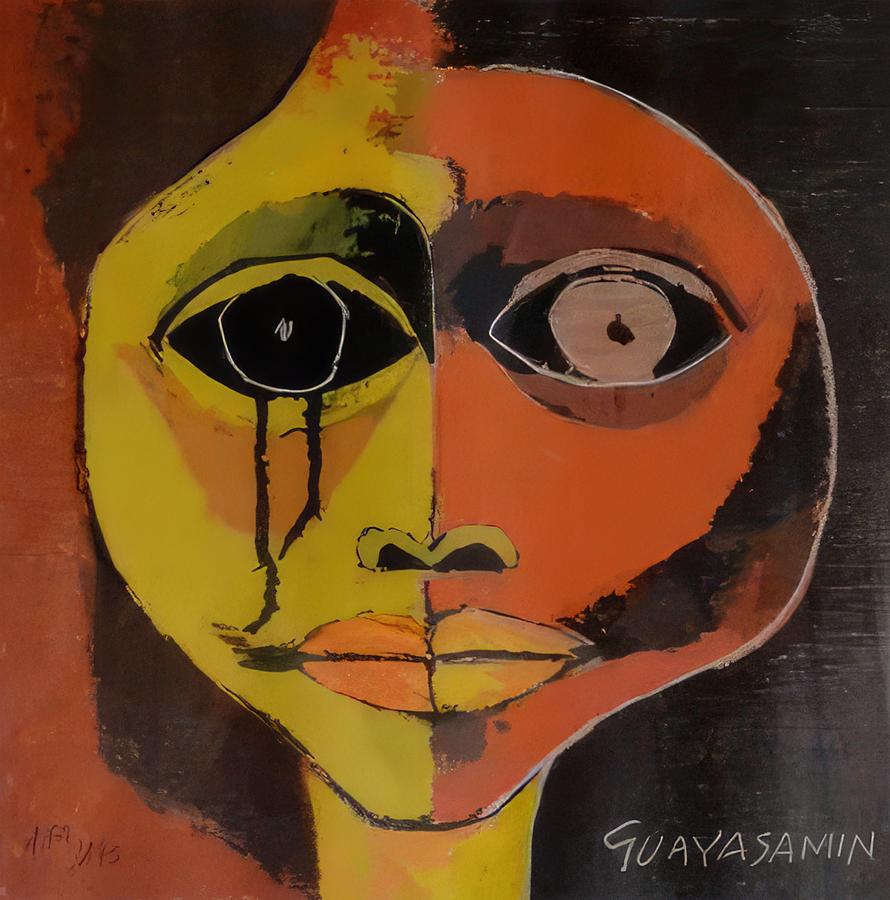 Oswaldo Guayasamin Painting By Hodaifa Hamim Fine Art America