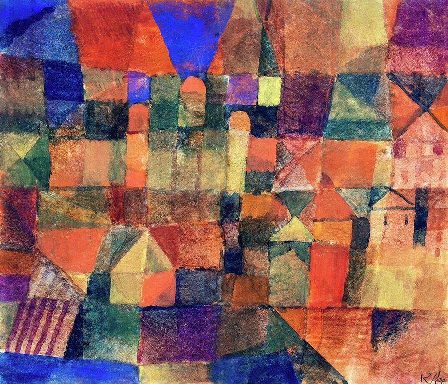 Paul Klee Exhibition Poster Painting By Jean Darmel Pixels