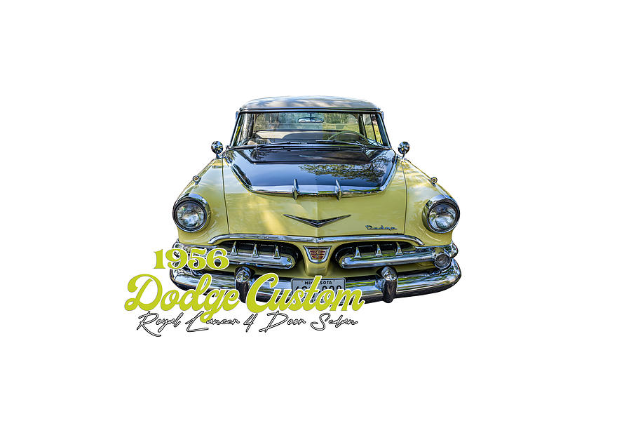 1956 Dodge Custom Royal Lancer 4 Door Sedan Photograph By Gestalt