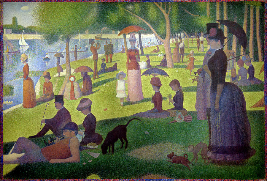 A Sunday Afternoon On The Island Of La Grande Jatte 1884 1886