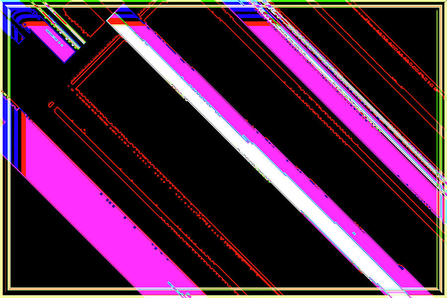 Abstract Diagonal Lines Digital Art By Derek Oldfield Fine Art America