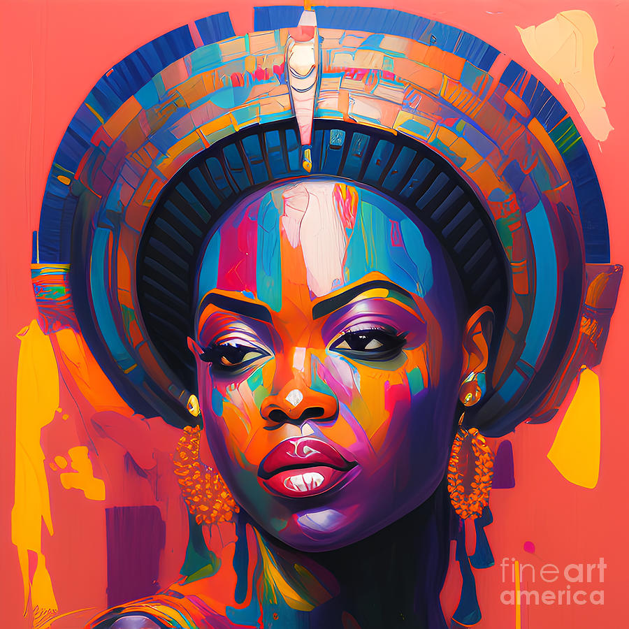 Afrofuturism Vol Digital Art By Aw Two Designs Pixels