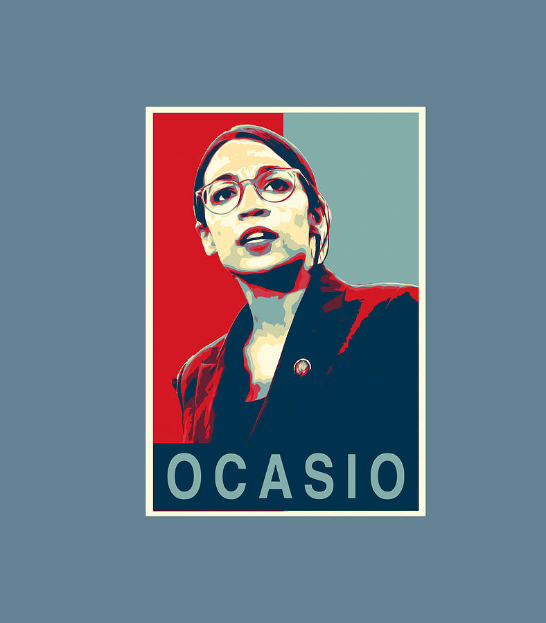 Alexandria Ocasio Cortez Campaignobama Style Digital Art By Lairdk