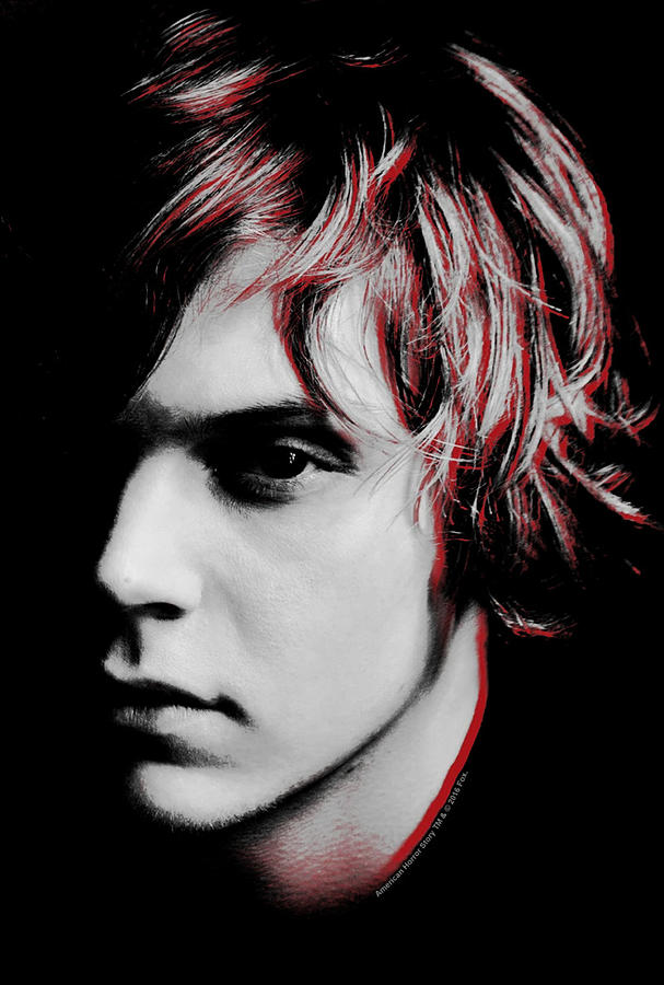 American Horror Story Tate Digital Art By Solly Seth Pixels