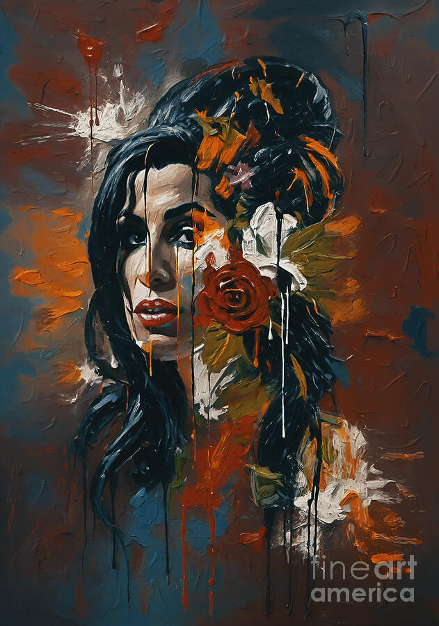 Amy Digital Art By Andrzej Szczerski Fine Art America