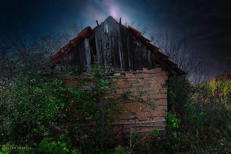 An Old Abandoned Hut Photograph By Dejan Travica Fine Art America