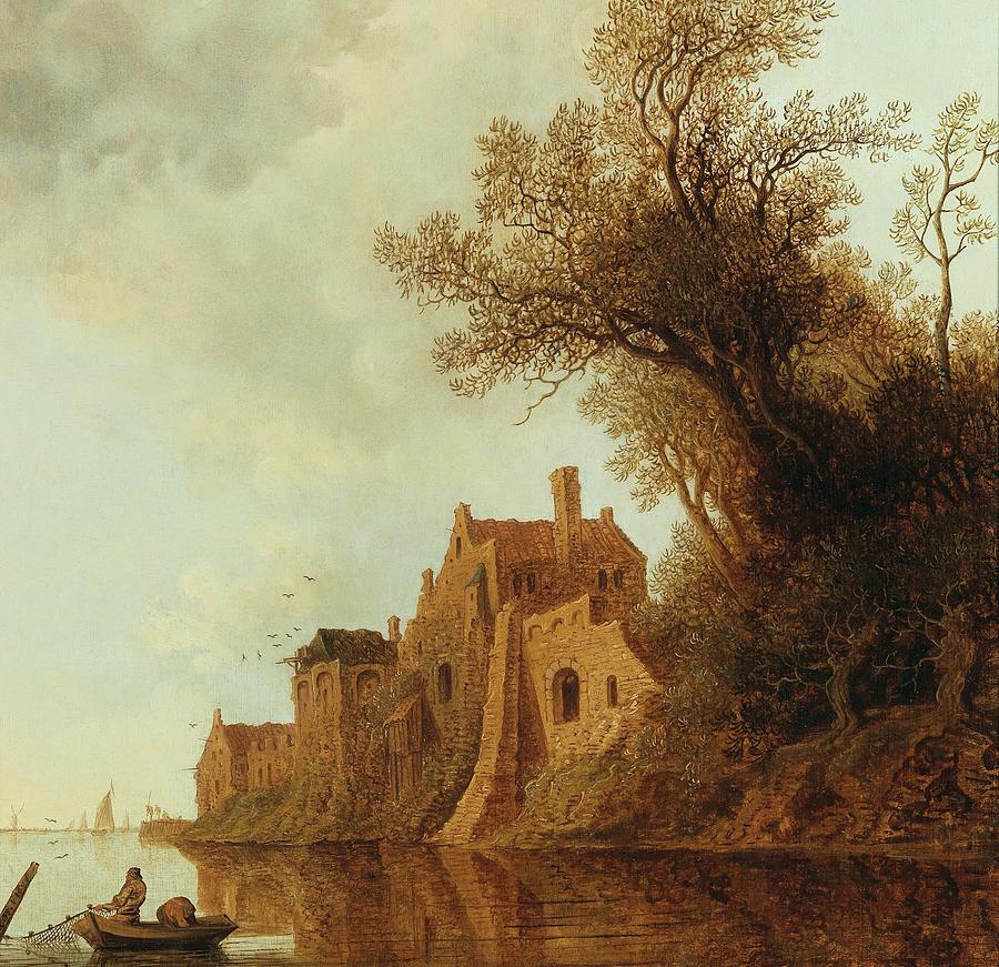 Anthony Jansz Van Der Croos The Hague Circa 1606 Circa 1663 A River