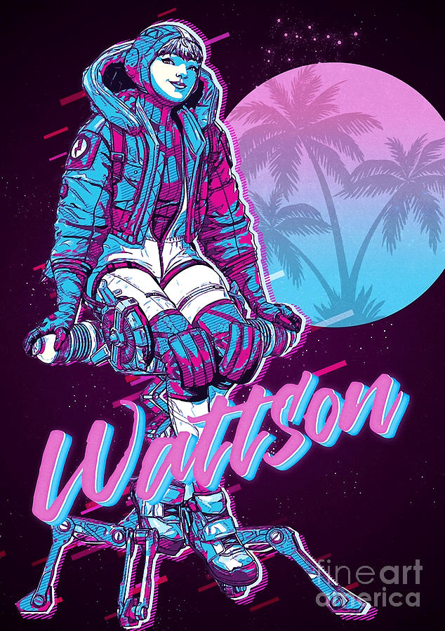 Apex Legends Wattson S Retro Poster Digital Art By Ha Pham