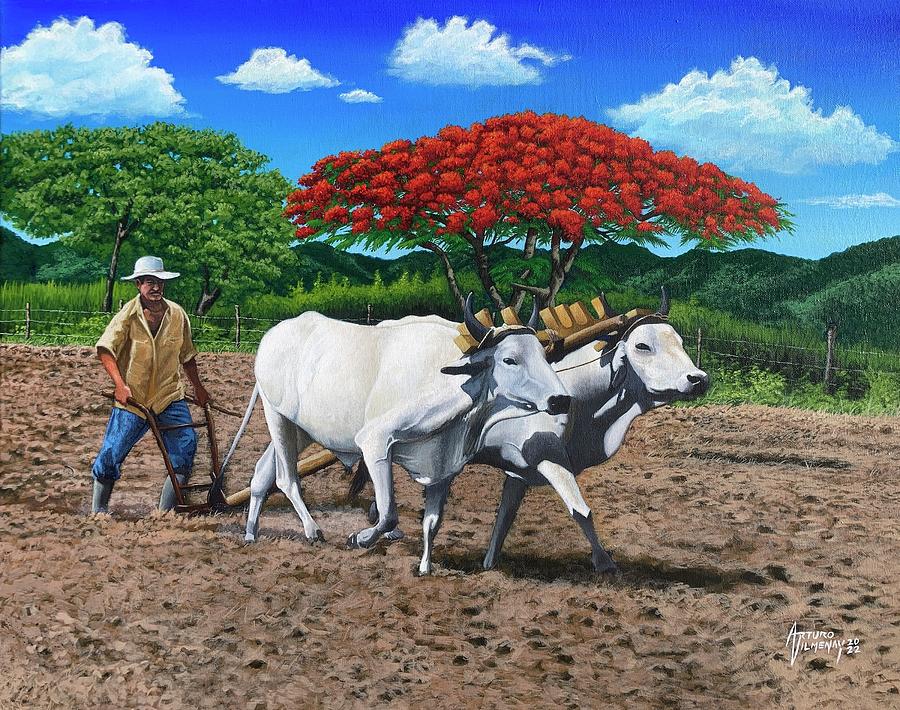 Arando Painting By Arturo Vilmenay Fine Art America