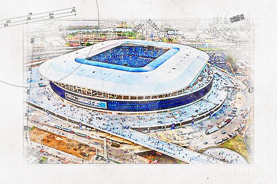 Arena Do Gremio Porto Alegre Brazil Brazilian Football Stadium Serie A