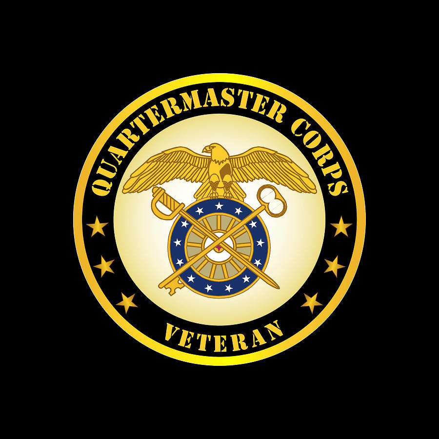 Army Quartermaster Corps Branch Veteran Digital Art By Tom Adkins