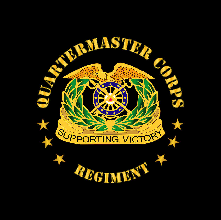 Army Quartermaster Corps Regiment Digital Art By Tom Adkins Fine