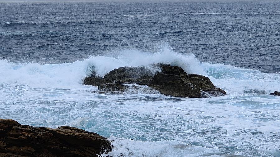 Australia Tathra Ocean Swells Photograph By Jeffrey Shaw Fine Art