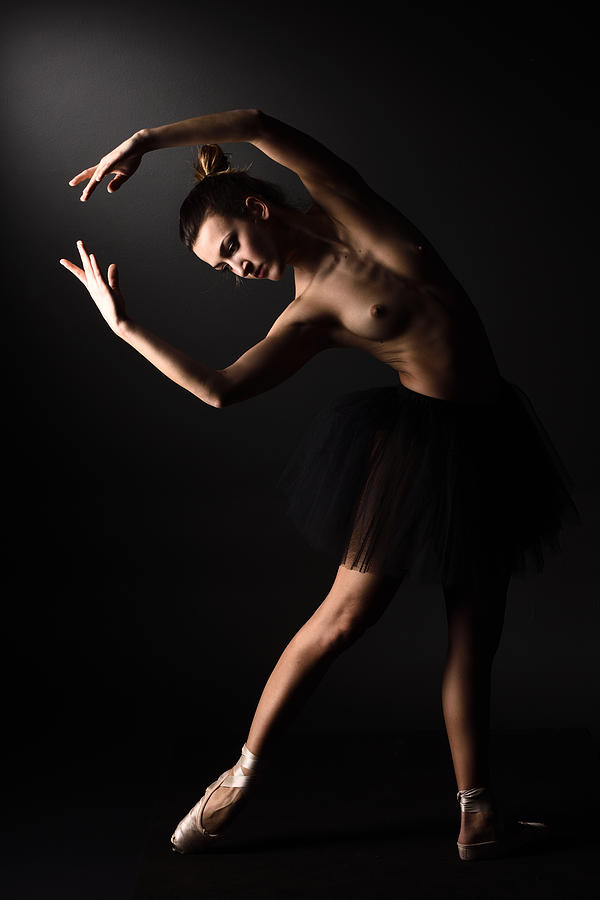 Ballerina Classic Dancer In Topless Photograph By Alessandro Della