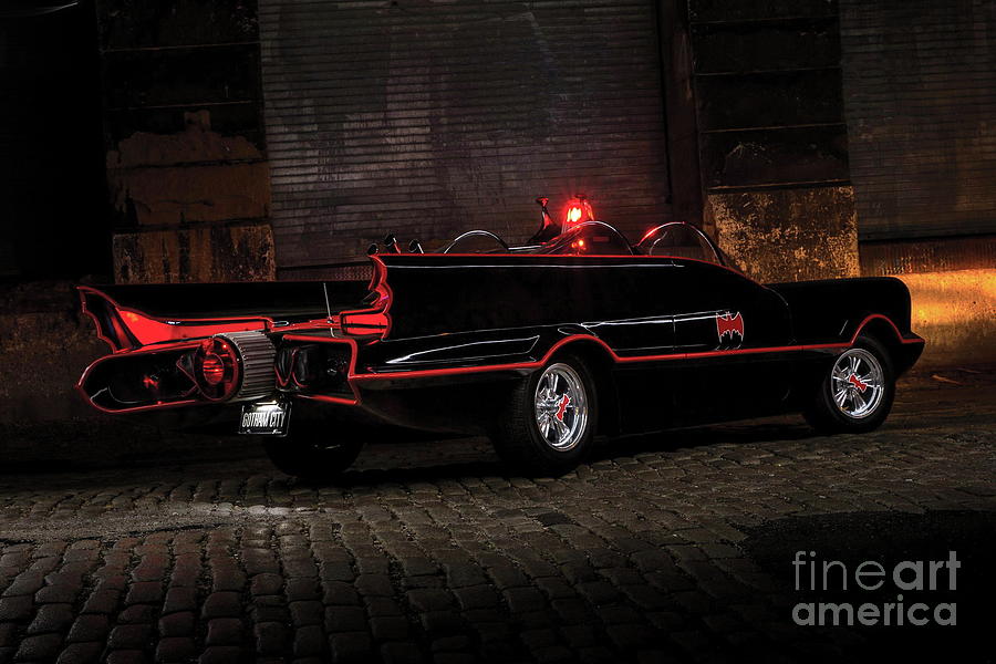 Batman Movie Batmobile 1966 Lincoln Futura By Barris Kustom Photograph