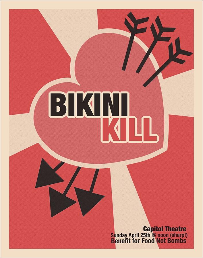 Bikini Kill Poster Digital Art By Kailani Smith Pixels