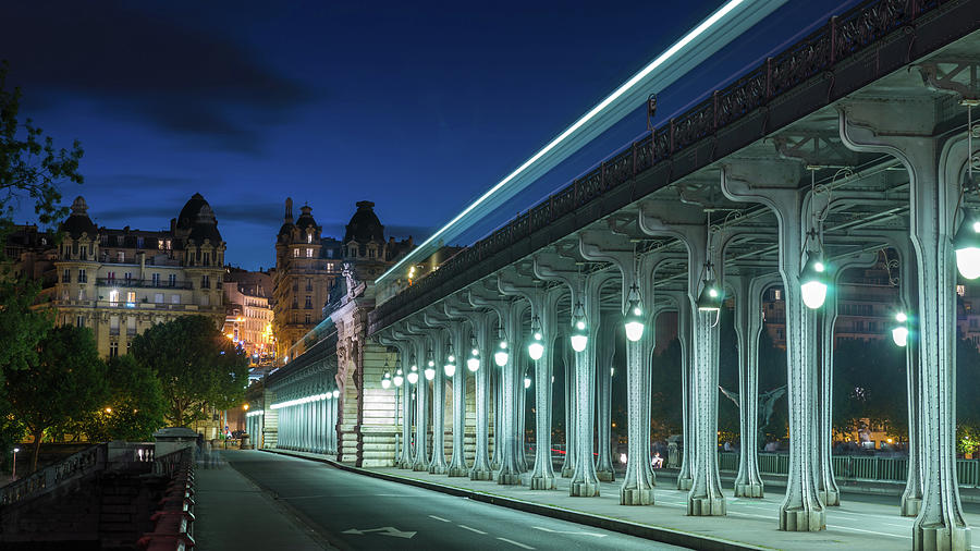 Bir Hakeim Bridge Photograph By Pouteau Sebastien Fine Art America