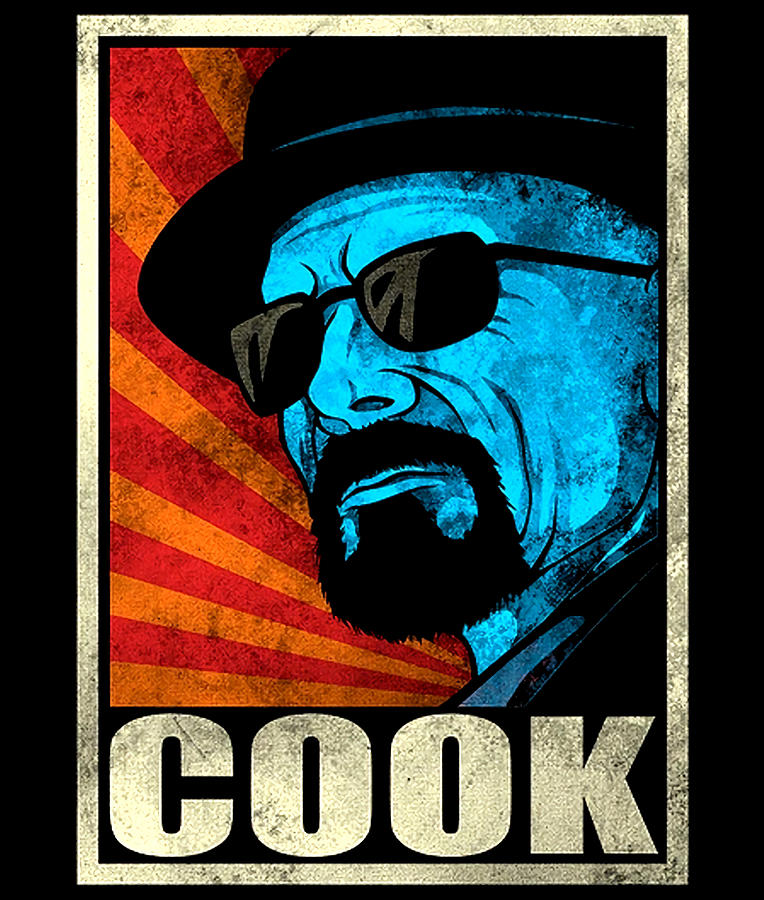 Breaking Bad Drama Walter Cook Poster Painting By Hannah Sebastian