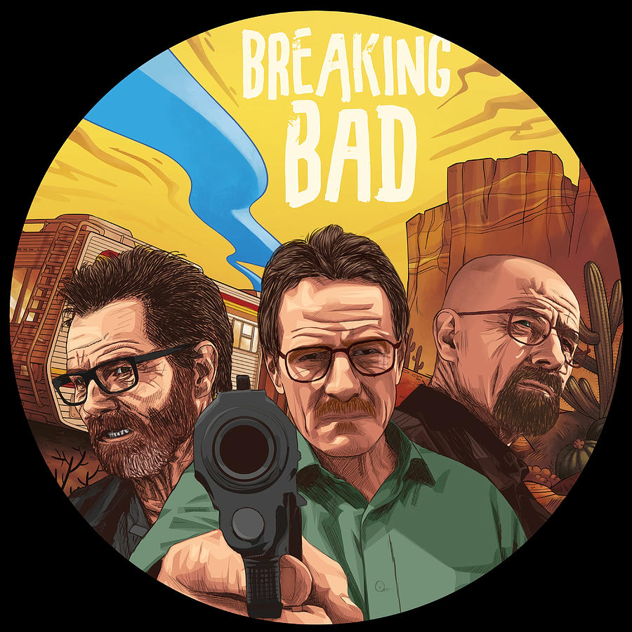 Breaking Bad Walter White Poster Nostalgia Painting By Mason Danielle