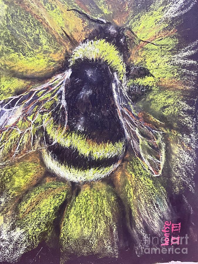 Bumble Bee Painting By Hontse Hlaole Fine Art America