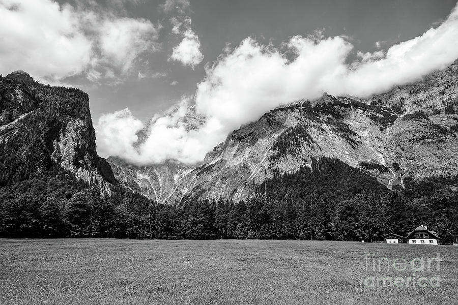 Bw Secret Lake Konigssee Of The Award Winning Photo Series