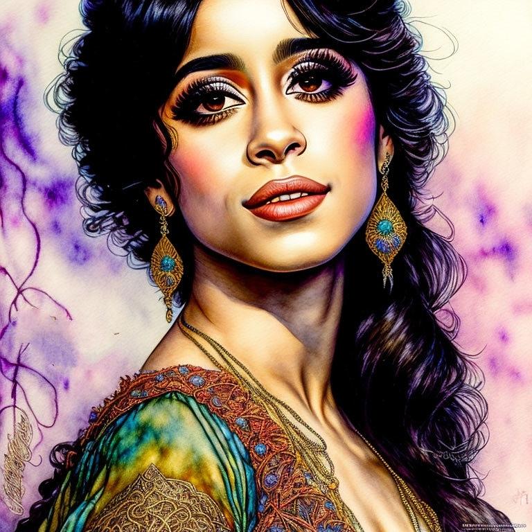 Camila Cabello Singer Digital Art By Bob Smerecki Fine Art America