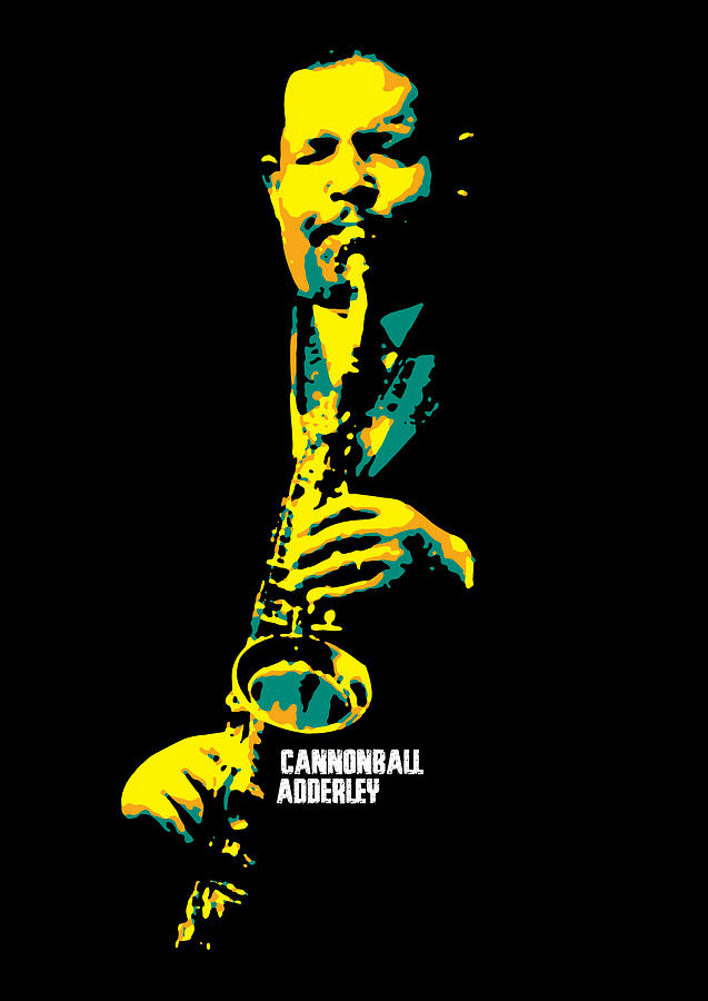 Cannonball Adderley Pop Art V2 Digital Art By Andika Bahtiar Fine Art