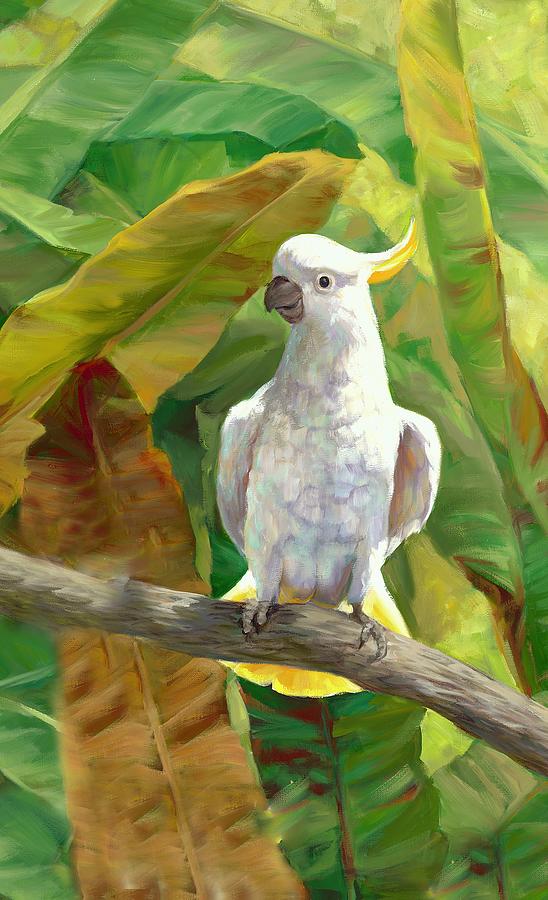 Captain Cockatoo Painting By Laurie Snow Hein Fine Art America